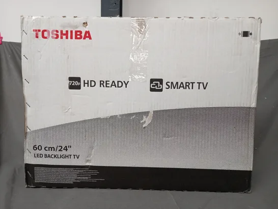 BOXED TOSHIBA 24" LED BACKLIGHT TV - COLLECTION ONLY