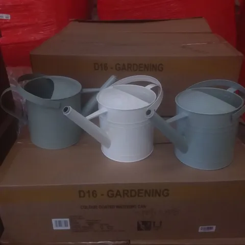 NEW X3 COLOUR COATED WATERING CAN