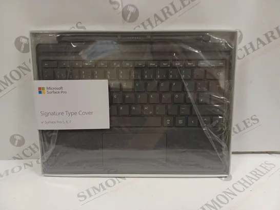 MICROSOFT SURFACE PRO SIGNATURE TYPE COVER 