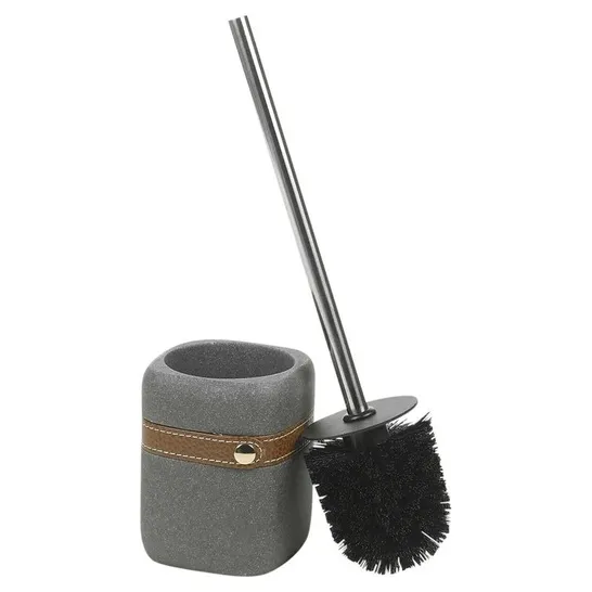 BOXED CAFFREY FREE-STANDING TOILET BRUSH AND HOLDER