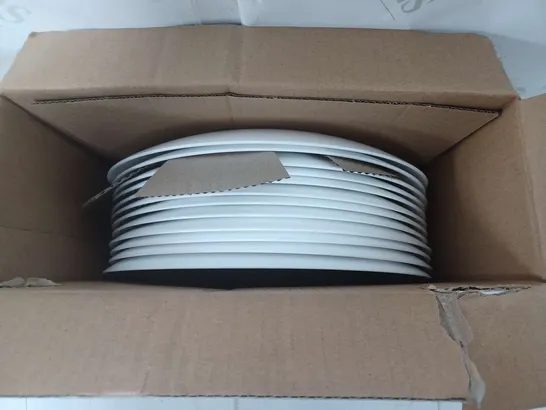 APPROXIMATELY 48 WHITE DINING PLATES - COLLECTION ONLY