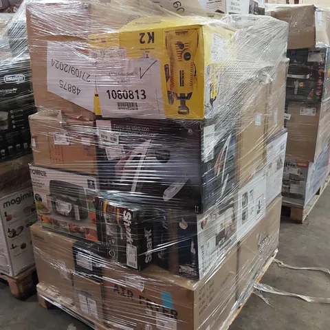 PALLET OF APPROXIMATELY 27 UNPROCESSED RAW RETURN HOUSEHOLD AND ELECTRICAL GOODS TO INCLUDE;