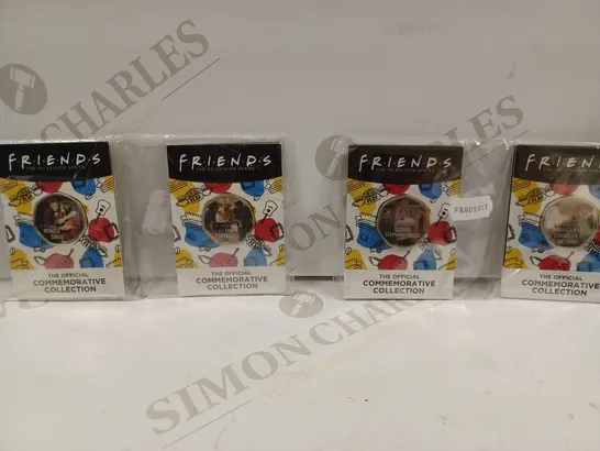 BOX TO CONTAIN APPROX. 8 X FRIENDS THE TELEVISION SERIES COMMEMORATIVE COINS 