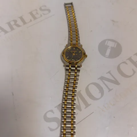 GOLD/SILVER GUCCI WRIST WATCH 