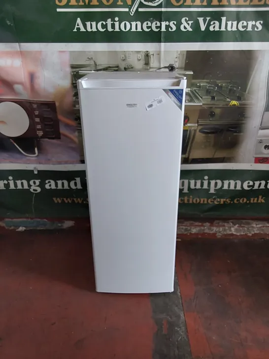 ENGLISH ELECTRIC UPRIGHT TALL FREEZER 168L 55cm WIDE / MODEL: EEF170H