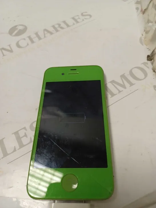 APPLE IPHONE 4 GREEN MODEL A1332