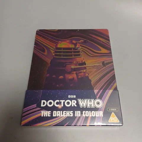 SEALED DOCTOR WHO THE DALEKS IN COLOUR 2 DISC BLU-RAY 