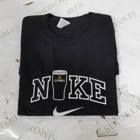 RUSSELL 'NIKE' BLACK T-SHIRT - LARGE