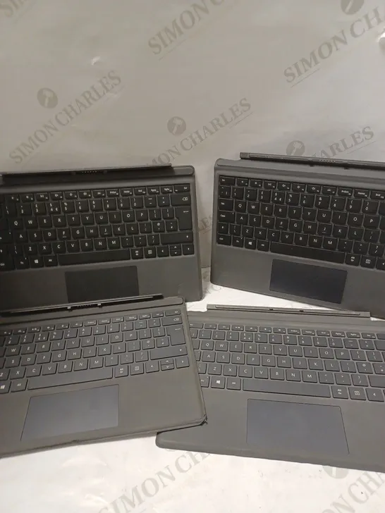 APPROXIMATELY 10 ASSORTED MICROSOFT SURFACE KEYBOARD ATTACHMENTS	