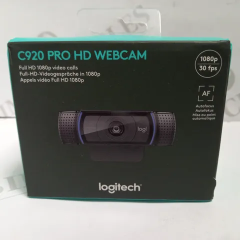 SEALED LOGITECH C920 PRO HD WEBCAM