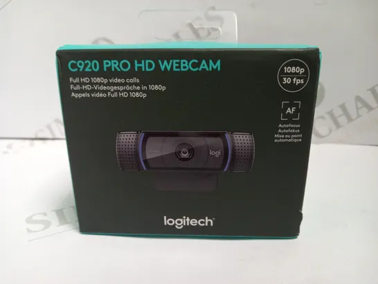 SEALED LOGITECH C920 PRO HD WEBCAM