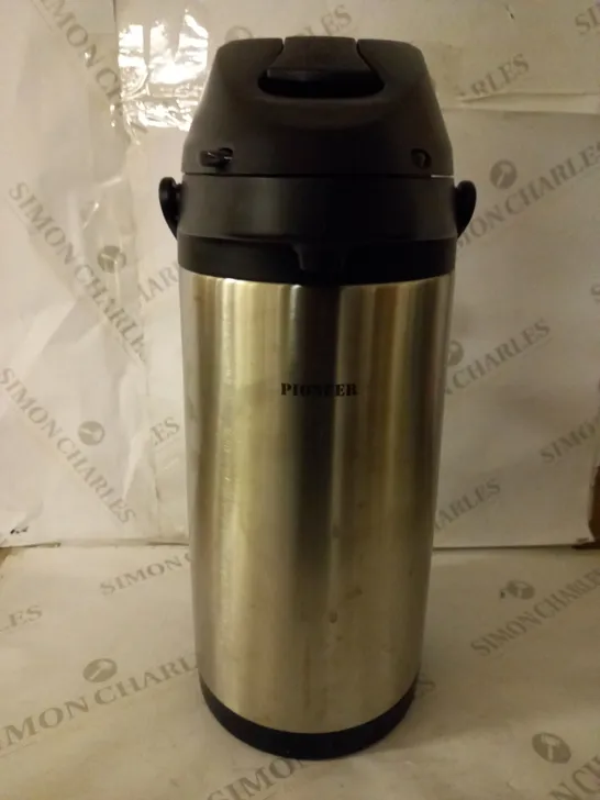 PIONEER FLASKS STAINLESS STEEL AIRPOT HOT COLD WATER TEA COFFEE DISPENSER 