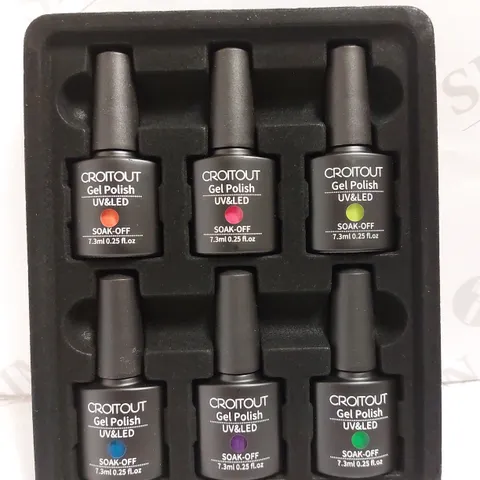 CROITOUT GEL POLISH IN ASSORTED COLOURS