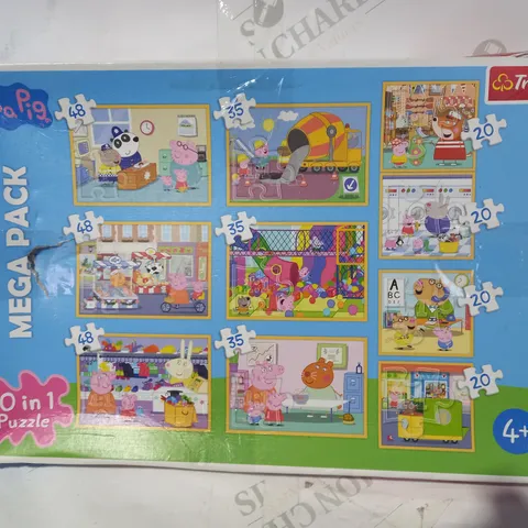 TREFL 10-IN-1 PEPPA PIG MEGA PACK PUZZLE