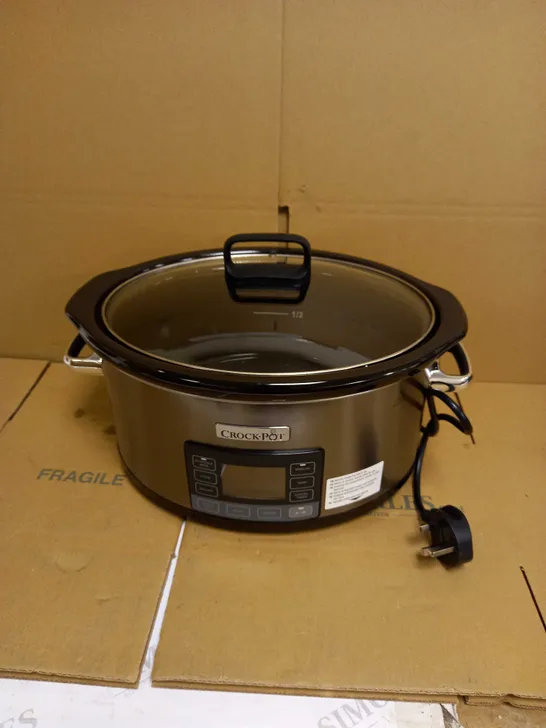 CROCK-POT TIMESELECT DIGITAL SLOW COOKER