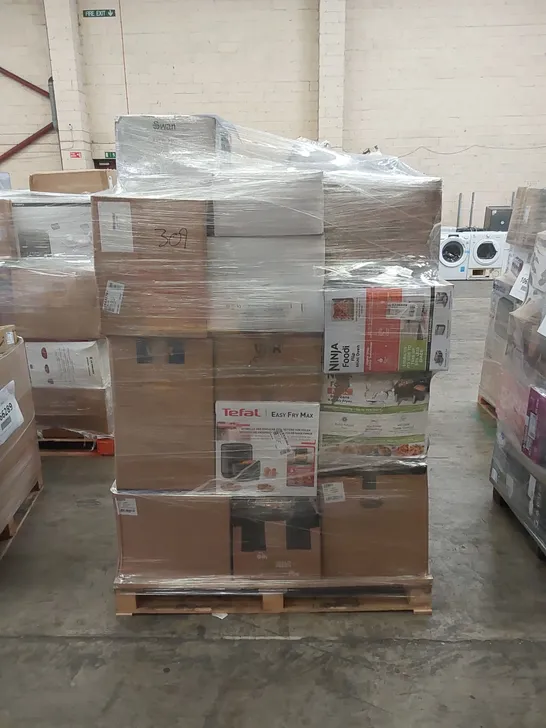 PALLET OF APPROXIMATELY 25 UNPROCESSED RAW RETURN HOUSEHOLD AND ELECTRICAL GOODS TO INCLUDE;