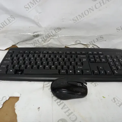 WIRELESS KEYBOARD AND MOUSE COMBO