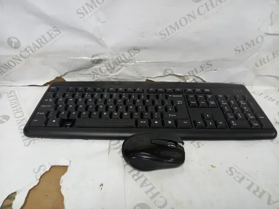 WIRELESS KEYBOARD AND MOUSE COMBO