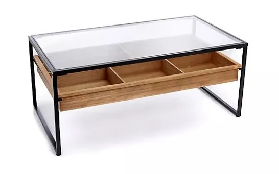 MY HOME STORIES COFFEE TABLE WITH STORAGE