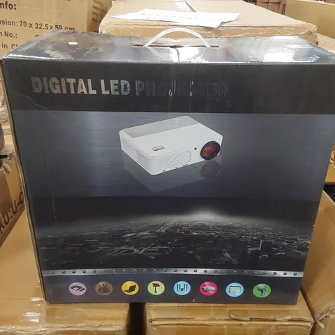 BOXED A6 DIGITAL LED PROJECTOR 