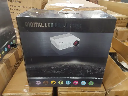 BOXED A6 DIGITAL LED PROJECTOR 