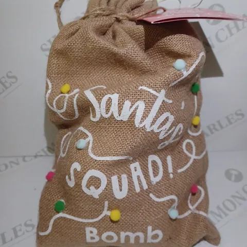 LOT OF 3 BOMB COSMETICS SANTA'S SACK SQUAD GIFT SETS