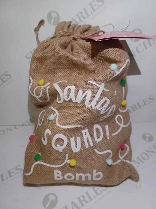 LOT OF 3 BOMB COSMETICS SANTA'S SACK SQUAD GIFT SETS