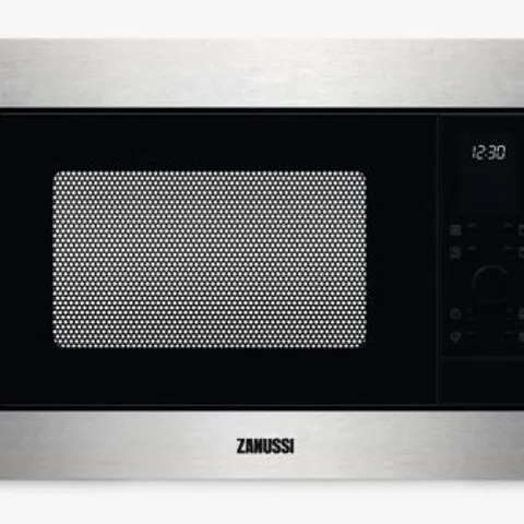ZANUSSI ZMSN7DX BUILT-IN MICROWAVE OVEN WITH GRILL, STAINLESS STEEL