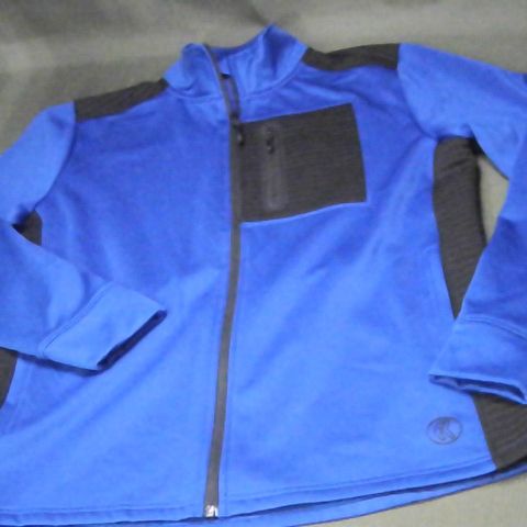 FRENCH CONNECTION ZIP THROUGH JACKET IN BLUE