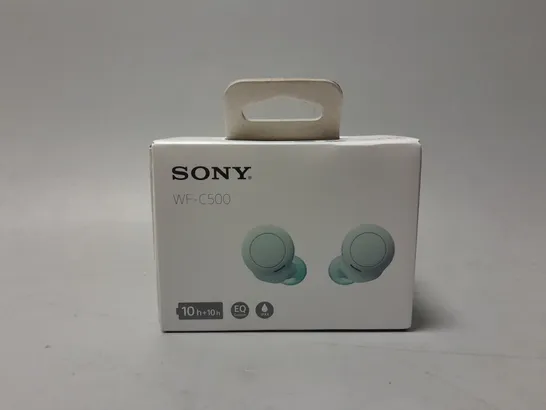 SEALED SONY WF-C500 WIRELESS EARBUDS IN LIGHT BLUE 