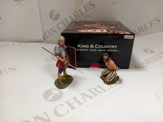 BOXED KING AND COUNTRY CELTS, BRITONS AND GAULS FIGURINES