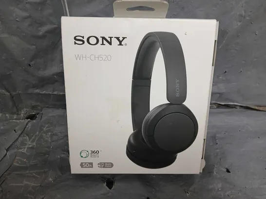 BOXED SONY WH-CH520 HEADPHONES IN BLACK