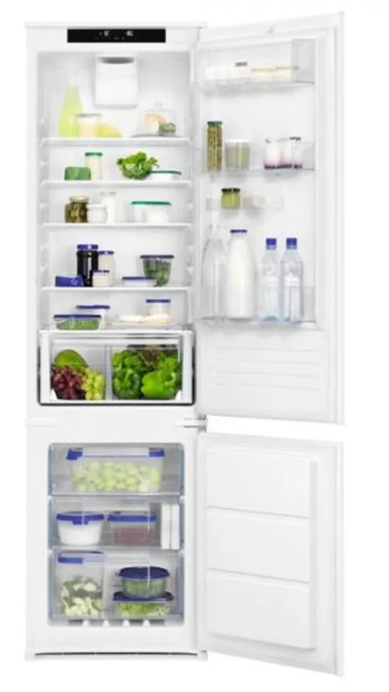 ZANUSSI INTEGRATED 70/30 FRIDGE FREEZER 213/60L Model ZNTN19ES1 RRP £725