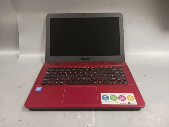 ASUS SONICMASTER X441S LAPTOP IN RED