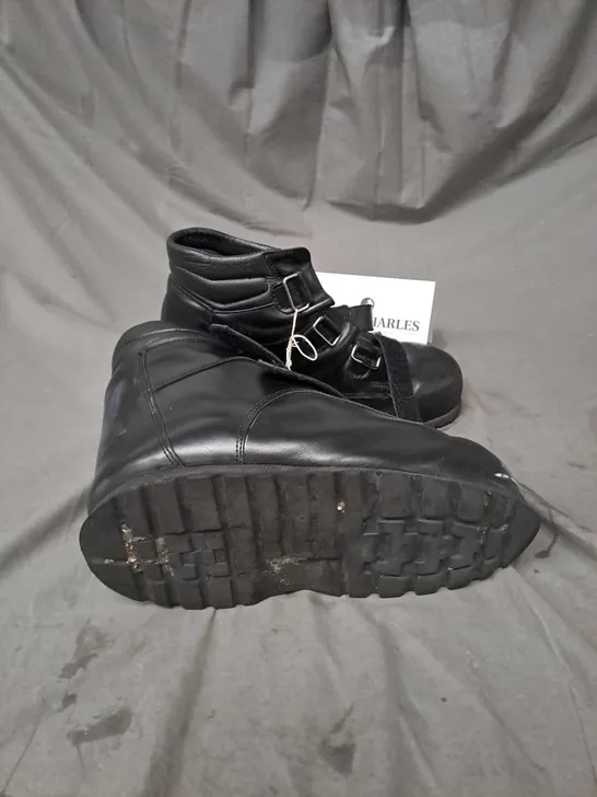 STEEPER CUSTOM ORTHOPEDIC SHOES IN BLACK SIZE UNSPECIFIED