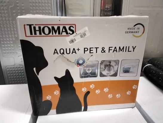 BOXED THOMAS AQUA+ PET&FAMILY 