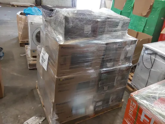 PALLET OF APPROXIMATELY 16 UNPROCESSED RAW RETURN MICROWAVES TO INCLUDE;