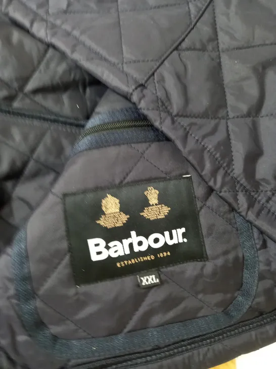 BARBOUR HERITAGE LIDDESDALE QUILTED COAT SIZE XXL