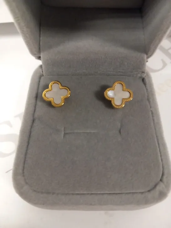 BOXED SAY IT WITH DIAMONDS LUCK COLLECTION EARRINGS