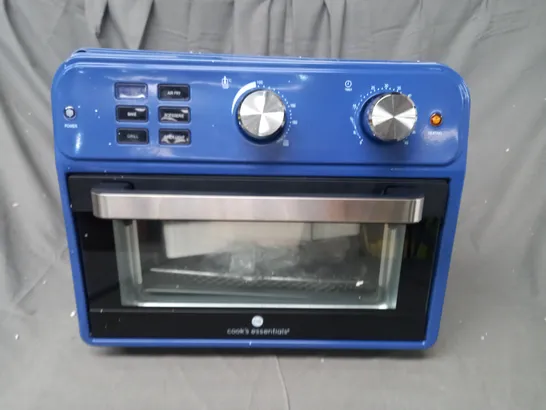 BOXED COOK'S ESSENTIAL 21-LITRE AIRFRYER OVEN IN BLUE