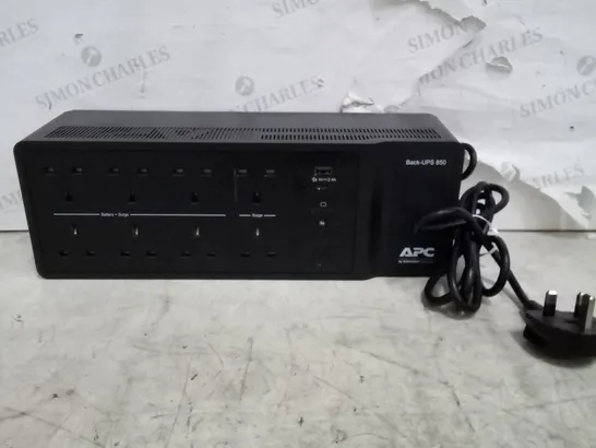 BOXED APC BY SCHNEIDER ELECTRIC BACK UPS 850 UNINTERRUPTIBLE POWER SUPPLY 