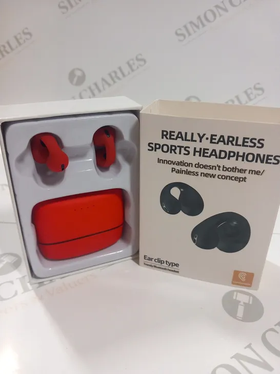 BOXED EAR CLIP TYPE EARLESS SPORTS HEADPHONES