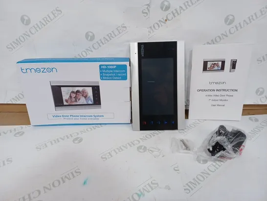 TMEZON VIDEO DOOR PHONE INTERCOM SYSTEM 