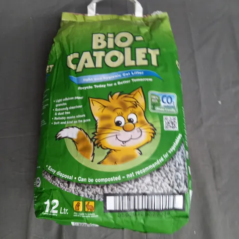 BIO-CATOLET COMPOSTABLE CAT LITTER 12KG