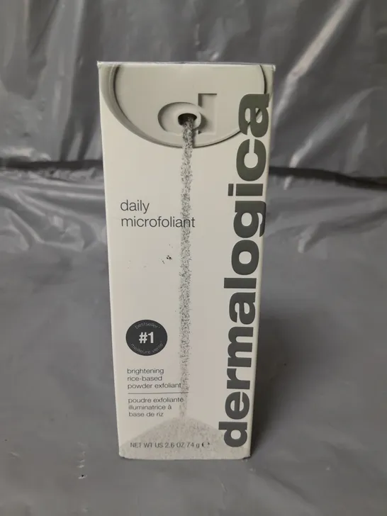 SEALED DERMALOGICA DAILY MICROFOLIANT 74G