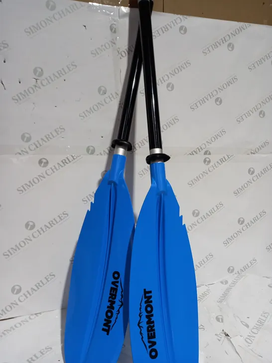 OVERMONT KAYAK PADDLE OAR ALUMINUM ALLOY ADJUSTABLE