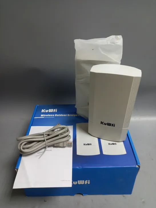 BOXED KUWFI OUTDOOR WIRELESS BRIDGE 