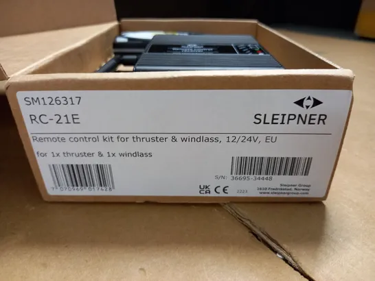 BOXED SLEIPNER RC-21E REMOTE CONTROL KIT FOR THRUSTER AND WINDLASS