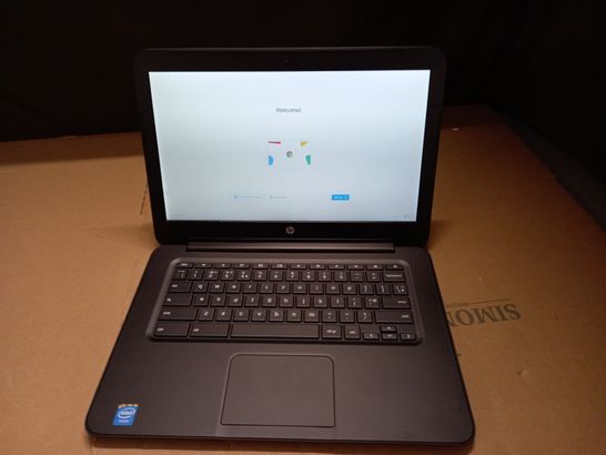 hp intel inside Chromebook - black