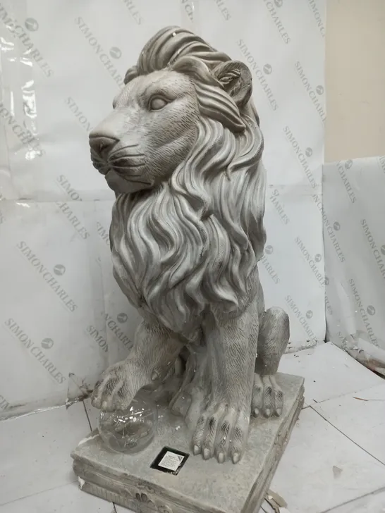 BOXED MY GARDEN STORIES LION SCULPTURE - COLLECTION ONLY